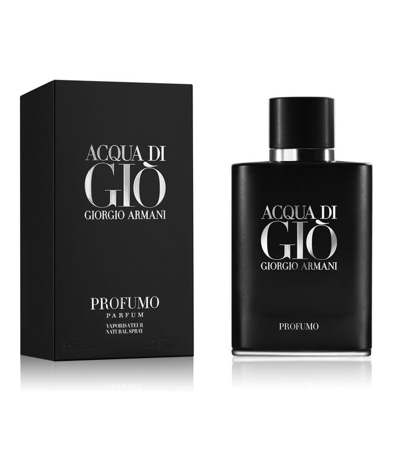 "Acqua Di Gio Profumo" is a masculine fragrance that embodies the coolness of black rocks blending with the fierce tides of the Mediterranean. This fragrance, created by Giorgio Armani, is a luxury yet light, noticeably masculine aroma. Its aromatic composition is enhanced by aquatic notes combined with subtle sage, rosemary, and geranium tones.   Know this perfume for men and fall in love with the scent. 