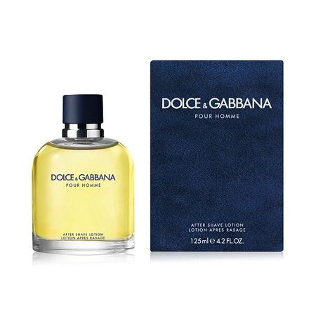 "Dolce & Gabbana" is a fine, zesty, lavender, amber masculine fragrance that blends lemon, orange, lavender, sage, cedar, and tobacco. It is an exotic and distinctive fragrance, but that the same time calming and refreshing.  Know this after shave and fall in love with the scent - a special perfume.