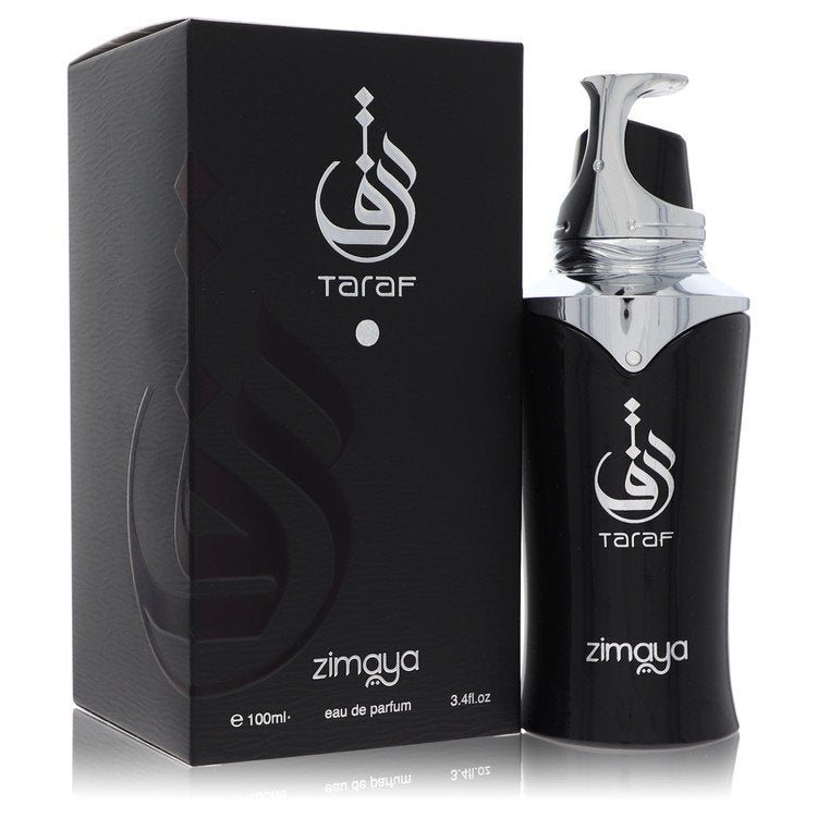 Afnan Zimaya Taraf Black Eau de Parfum Spray for Men 3.4 oz / 100 ml with box