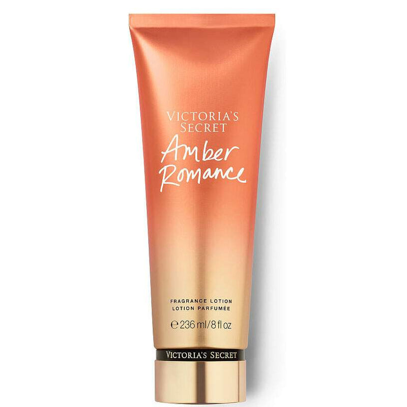 The smell that remains in the atmosphere is sweet and fruity. It makes everyone in the room crave to smell like that. "Amber Romance" is as sultry as a welcoming embrace. It mixes sandalwood, vanilla, black cherry, amber, and crème anglaise.  Know this body lotion and fall in love with the scent - a special perfume