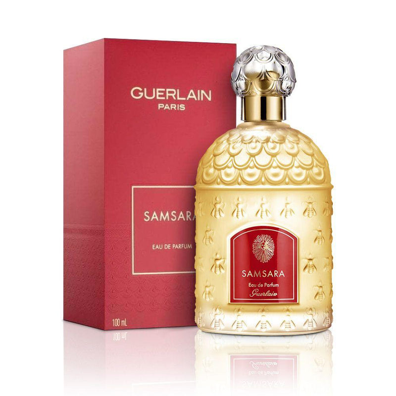 "Samsara" is a classic, oriental, and woody feminine fragrance created by Jean-Paul Guerlain and Gerard Anthony in 1989. It is a highly alluring, warm floral fragrance with a complex character.  Know this fragrance and fall in love with the scent - a special perfume.