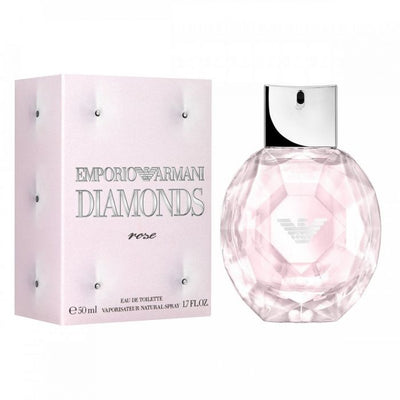 "Emporio Armani Diamonds Rose" is a fresh fruity floral fragrance for women launched in 2013 that contains a lovely, airy rose fragrance that will radiate for hours on the body of the woman who wears it.  Know this fragrance and fall in love with the scent - a special perfume.