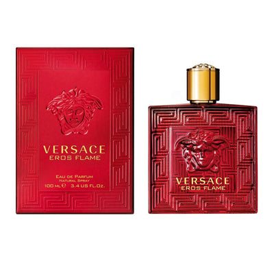 "Versace Eros Flame" is named after the Greek god of love, Eros. Like the god, "Eros Flame" is a masculine perfume that exhales passion. The fragrance opens black pepper, orange, rosemary, and lemon.  Know this fragrance and fall in love with the scent - a special perfume.