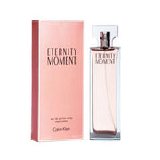 Eternity Moment Perfume by Calvin Klein was presented in 2004 as a delightful, sexy perfume for ladies. This feminine aroma is a lovely eastern flowery aroma that is extravagant and luscious. It is a delicate combination of Asian fruits with nuanced undertones of musk and raspberry.  Know this fragrance and fall in love with the scent - a special perfume.