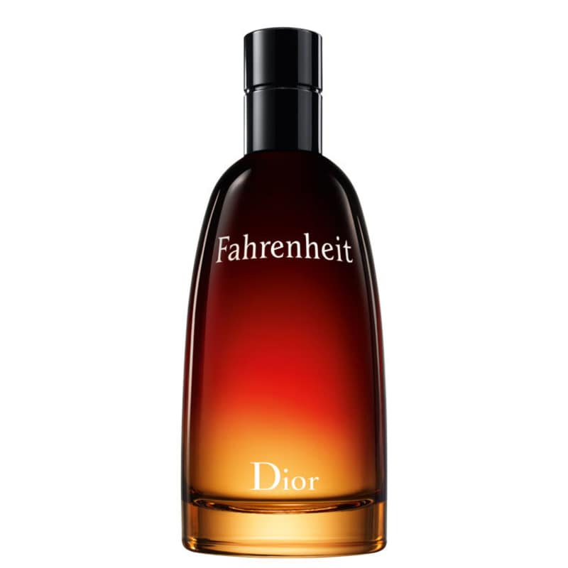 Fahrenheit Eau De Toilette by Christian Dior is a masculine refreshing, woody, mossy fragrance scent that possesses a blend of honeysuckle, sandalwood, and balsam.   This Dior cologne is a brave fragrance that mixes the primary smells of leather and violet. Intro notes are lavender, mandarin orange, hawthorn, nutmeg, cedar, bergamot, chamomile, and lemon.   Know this fragrance and fall in love with the scent - a special perfume.