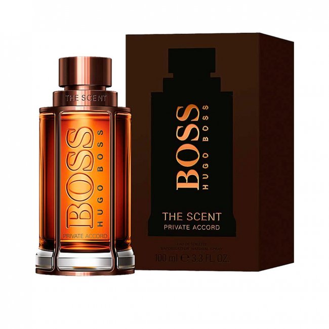 "Boss The Scent Private Accord" is a refined yet naughty, profound yet active fragrance for men who love to exhale confidence and mystery. While spicy ginger opens the fragrance, Maninka fruit gives it a fleshy, flowered, soft, sweetened core. The intense, unique scent of creamy mocha ends in the middle.  Know this fragrance and fall in love with the scent - a special perfume.