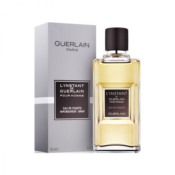 "L'instant" is a unique masculine fragrance by Guerlain. It is a hot, sexy, and virile mix of citrus, hibiscus, patchouli, and badian crystals. "L'instant" is perfect for a day at the office.  Know this fragrance and fall in love with the scent - a special perfume.
