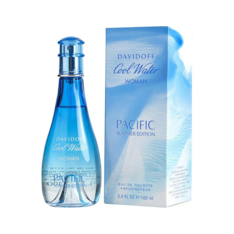 Cool Water Pacific Summer Perfume by Davidoff, This fragrance was created by the house of davidoff with perfumer pierre bourdon and released in 2017. A fun fresh aromatic fruity Womens . With the freshness of a soothing summer breeze, this fragrance will add a brightness to your day or evening.  Know this fragrance and fall in love with the scent - a special perfume.