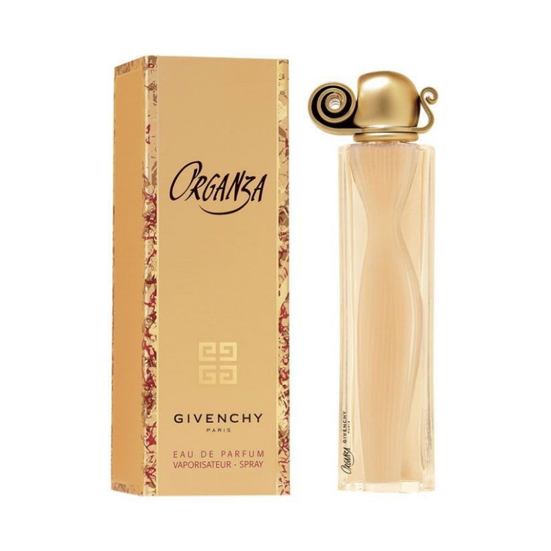 "Organza" is a 1996 perfume by Givenchy. It is a strong, oriental, arboreal feminine fragrance for fancy, elegant and classic ladies who want to awake the Goddess within them. This delicate perfume contains a mix of honeysuckle, amber, nutmeg, vanilla, and gardenia. It is perfect for the day.  Know this fragrance and fall in love with the scent - a special perfume.