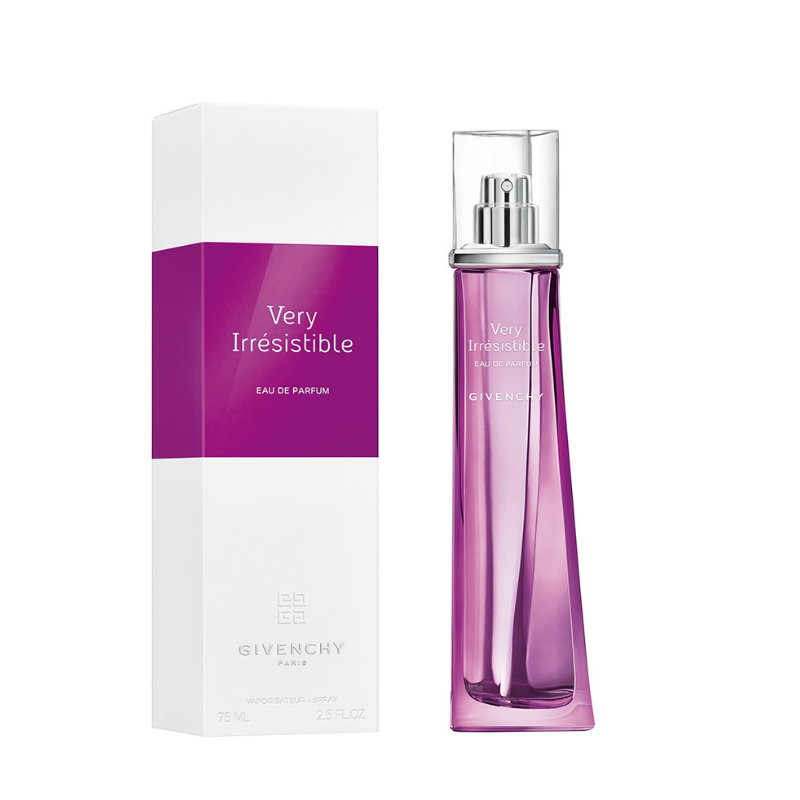 "Very Irrésistible Sensual," the first aromatic floral in the history of women's perfumery, is the genuine encounter between elegance and spontaneity. Its Eau de Parfum version brings a mysterious warm touch for refined, intense, alluring women. It blends rose, the queen of flowers, with notes of vanilla and patchouli.  Know this fragrance and fall in love with the scent - a special perfume.