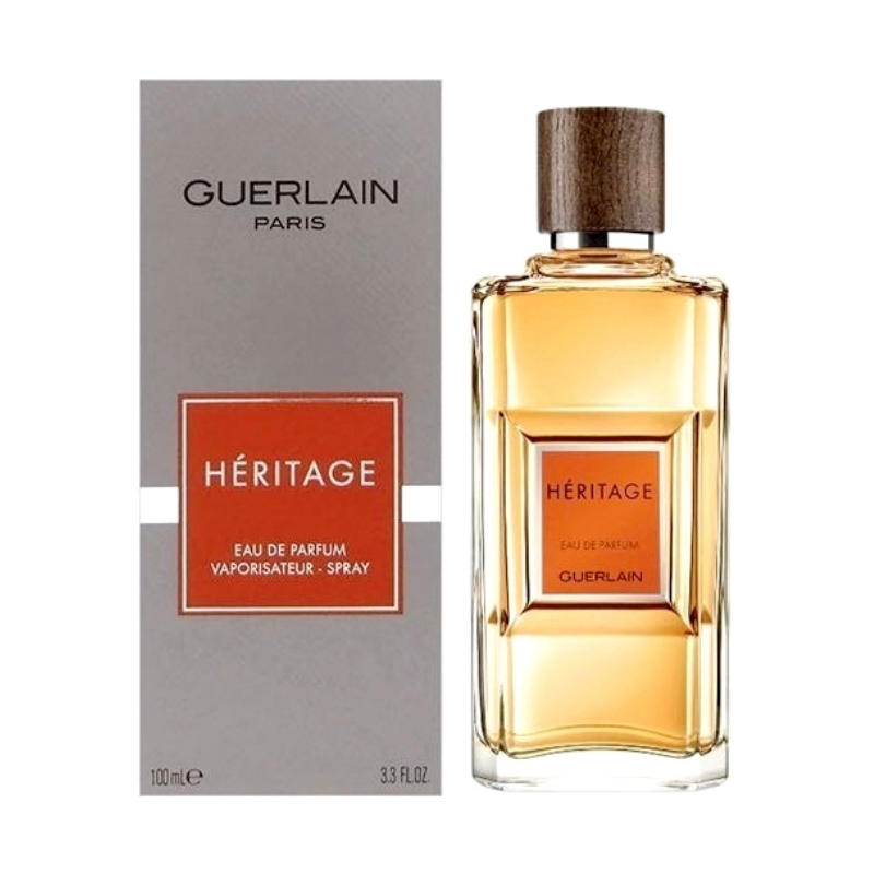 "Heritage" Cologne is an intense, oriental, forested masculine fragrance by Guerlain. This scent contains a combination of pepper, cedar, leather, and vanilla. It is excellent for a day at the office.  Know this fragrance and fall in love with the scent - a special perfume.