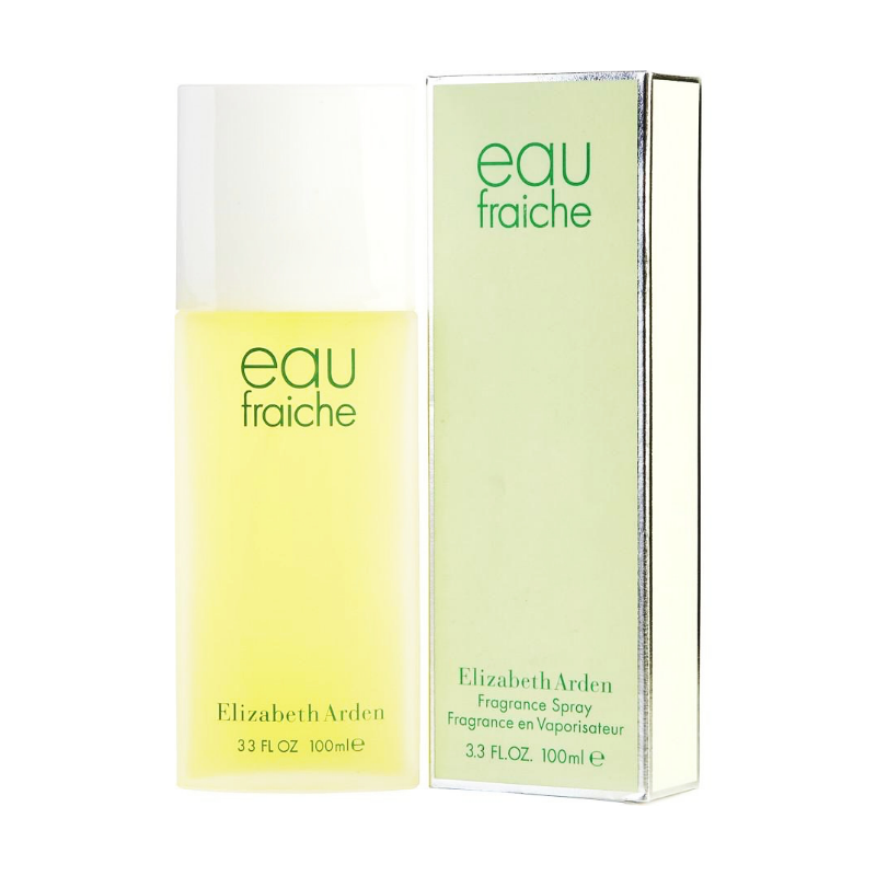 "Eau Fraiche" is a lovely feminine fragrance that mixes different citrus, green and floral hints. This exquisite fragrance blends iris, lemon, patchouli, cedar, geranium, fruit, jasmine, mint, and narcissus. The lemon touch in this scent provides it its opening, fresh crispness.  Know this fragrance and fall in love with the scent - a special perfume.