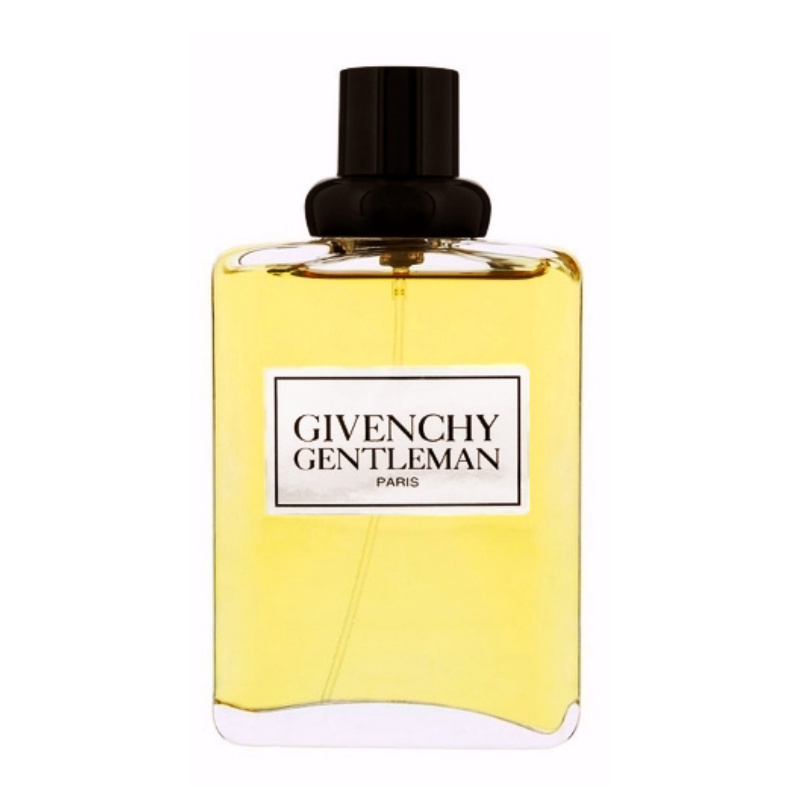 "Gentleman," a 2018 masculine fragrance by Givenchy, is a reinterpretation of the first "Gentleman" collection, launched in the &