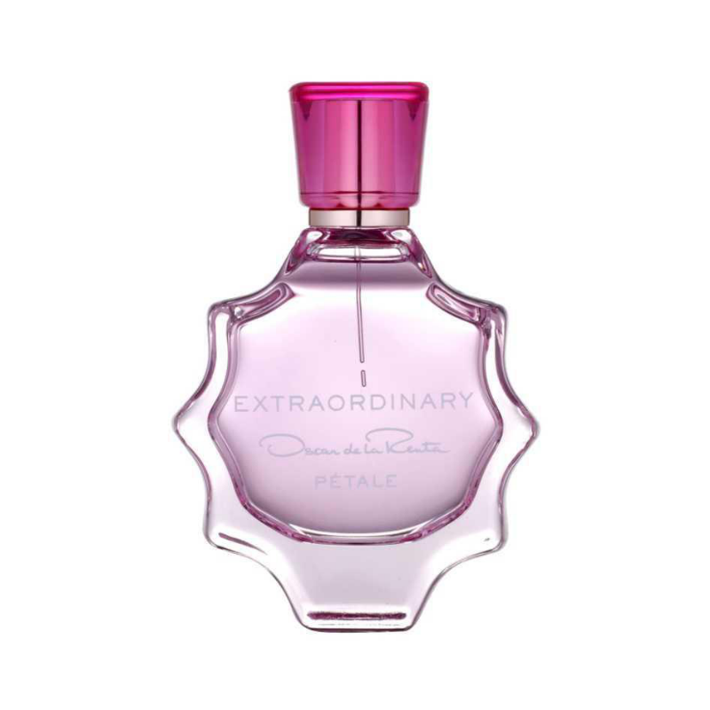 "Oscar De La Renta Extraordinary Petale" is more flowery than the original "Extraordinary," with soft and gentle top notes that inspire romance: bergamot champagne, spicy mandarin, and shiny aldehydes that give it a lovely flowery scent.  Know this fragrance and fall in love with the scent - a special perfume.