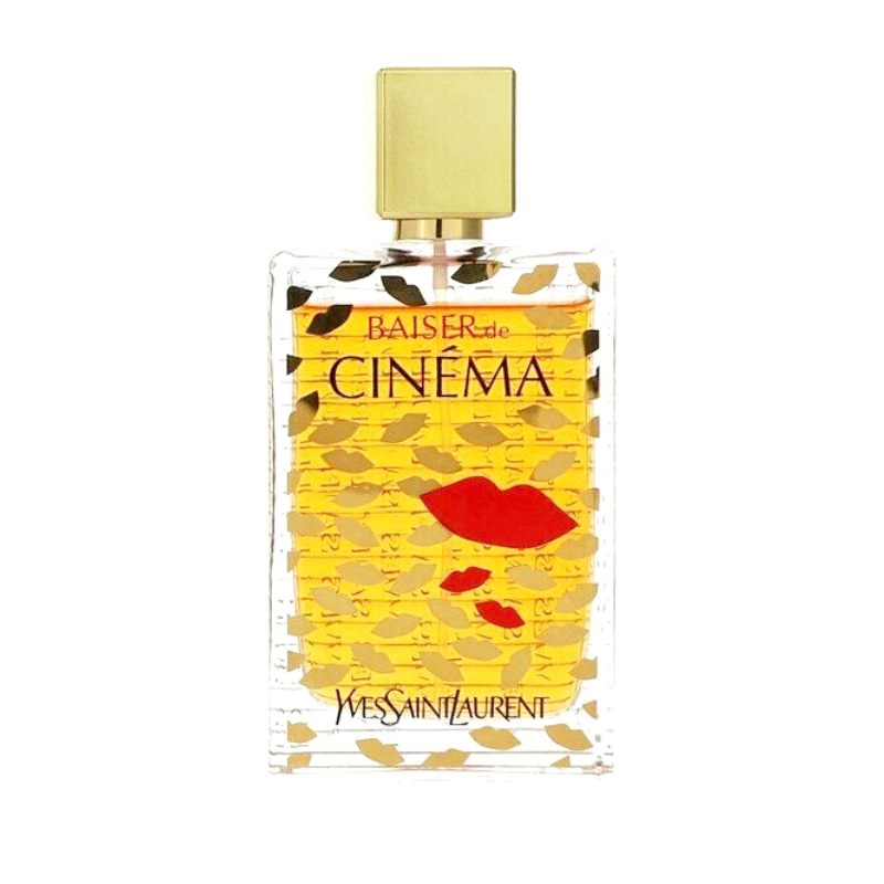 Baiser De Cinema Perfume will help you feel the joy and excitement of a romantic escape.  This gem came to light in 2007 and remained a unique and beloved fragrance. This mixture has an unbent note performance emphasized by intoxicating white musk, amber, and bourbon vanilla.  Know this fragrance and fall in love with the scent. A special perfume.