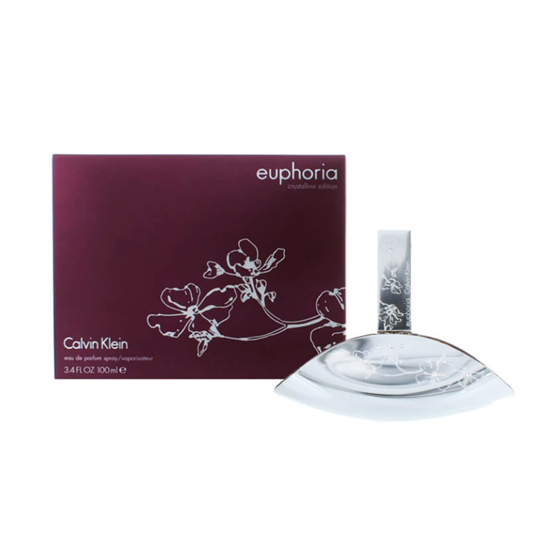Euphoria Crystalline Perfume, from 2007 mixes a luxury bottle crusted with Swarovski crystals with a delicious, delicate scent that leaves a mark wherever you go, apart from having a beautiful glow that reminds you of diamonds. A lovely flowery fragrance with a fine mixture of alluring and stimulating notes.  Know this fragrance and fall in love with the scent - a special perfume.
