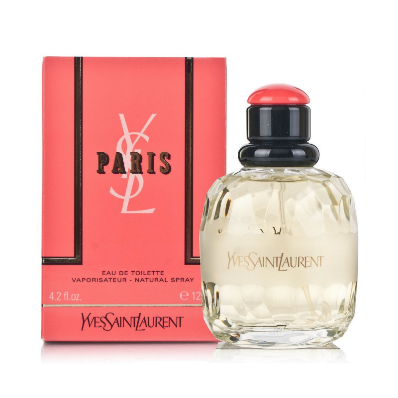Paris Perfume by Yves Saint Laurent from 1983 wanted to capture the sparkle of the metropolis of sunshine in a bottle and authorized Master perfumer Sophia Grossman to do so. A classic cult Paris is a feminine fragrance that opens with a whoosh of jammy rose and creamy violets. So brilliant and bold this perfume is for a woman who enjoys making a grand entrance.  Know this fragrance and fall in love with the scent - a special perfume.