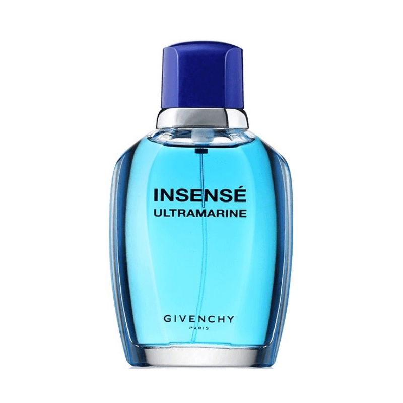"Insensé Ultramarine" is a stimulating, zesty, aquatic masculine fragrance with a floral/woody/fruity heart, created by Givenchy and perfumer Christian Mathieu in 1994. This manly scent is excellent for the day.   Know this fragrance and fall in love with the scent - a special perfume.