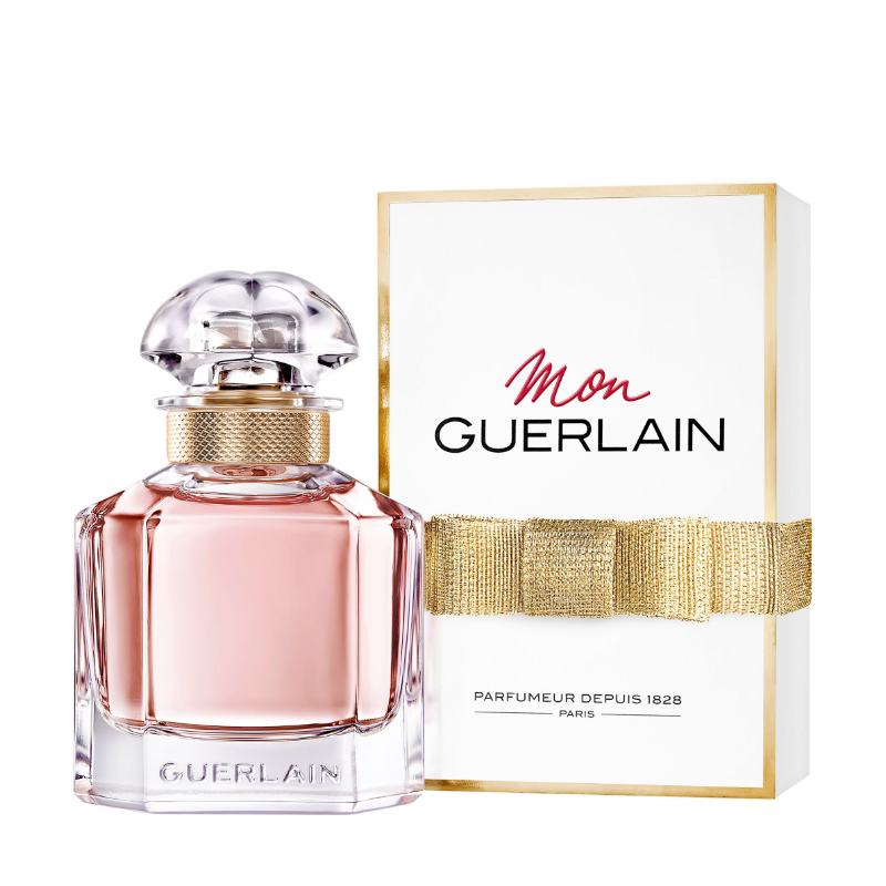 "Mon Guerlain Sensuelle"  is a sexy, audacious feminine fragrance with bergamot and lavender as top notes that provide the perfume with a sweetened and barely flowery touch. The core displays graceful rose, jasmine, jasmine sambac, and iris notes.  Know this fragrance and fall in love with the scent - a special perfume.