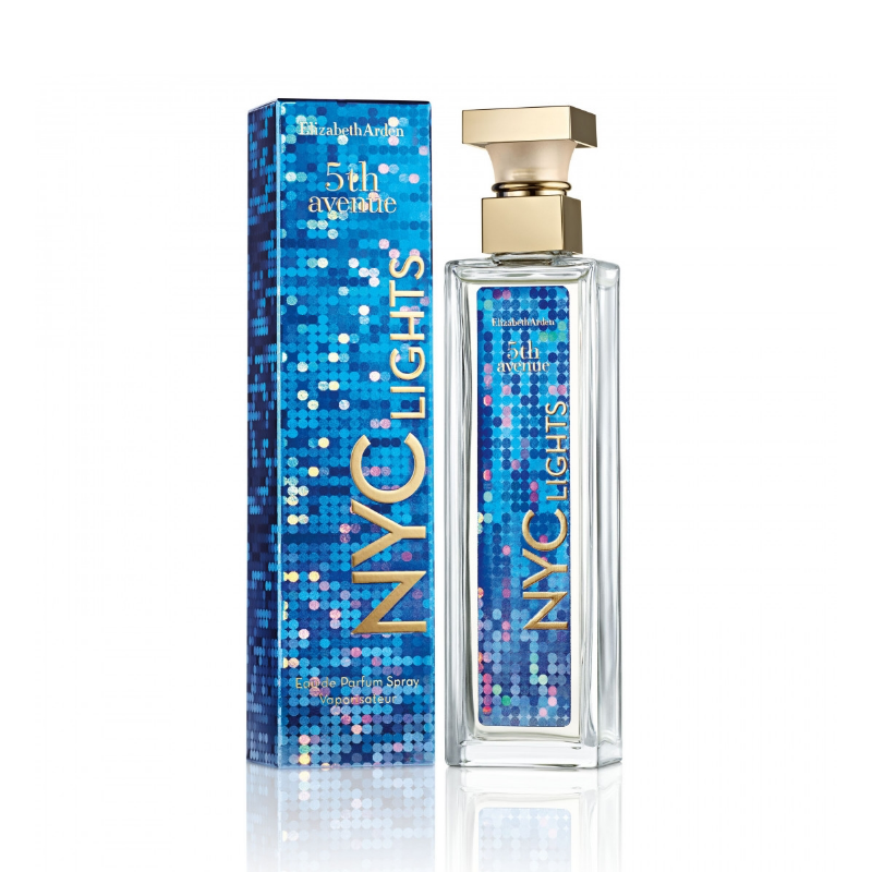 "5th Avenue NYC Lights" is a 2017 fragrance that opens with pure citrus and mixes floral notes. The base notes are minty patchouli, tonka bean, and sandalwood. Then excellent middle notes are osmanthus, orris, and amber. Fall in love with this fragrance scent.