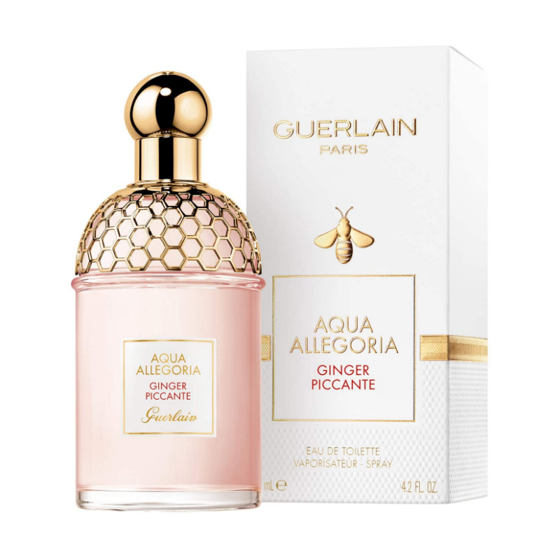 "Aqua Allegoria Ginger Piccante" is a 2019 energetic genderless fragrance with audacious features that merge into a kind of contemporary chemistry. The fragrance opens with top notes of bergamot, pastry lemon, and spicy ginger. At the core of the perfume are notes of rose and pepper.   Know this fragrance and fall in love with the scent. A special perfume.