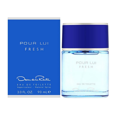 "Oscar Pour Lui Fresh" is a delicious aromatic woody masculine fragrance launched by Oscar De La Renta in 2018. It possesses an intoxicating blend of caraway, anise, lavender, bergamot, vetiver, geranium, cedar, oakmoss, and sandalwood.  Know this fragrance and fall in love with the scent - a special perfume.