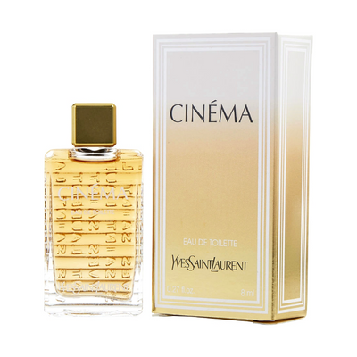 Cinema Perfume will make any woman feel like a glamorous star. A rejuvenating blend of clementine, almond tree blossoms, and cyclamen for the romantics. The fragrance's heart includes ambergris, white musk, vanilla; finishing off this romantic scent is amaryllis, jasmine, and peony.  Know this fragrance and fall in love with the scent - a special perfume.