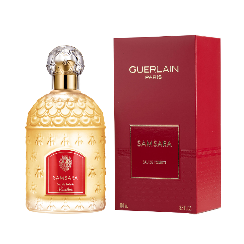 "Samsara" is a classic, oriental, and woody feminine fragrance created by Jean-Paul Guerlain and Gerard Anthony in 1989. It is a highly alluring, warm floral fragrance with a complex character.  Know this fragrance and fall in love with the scent - a special perfume.