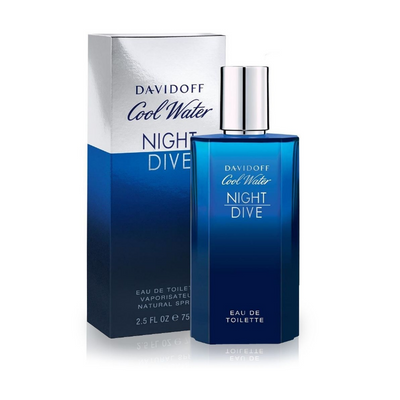 Davidoff's Cool Water Night Dive Eau De Toilette is a refreshing scent for men. Calm water intense by Davidoff submerges wearers into a sea of bold and rich flavors. Green mandarin is the top note that spreads the fragrance with a zesty and revitalizing taste before delving into the equatorial heart of coconut nectar.  Know this fragrance and fall in love with the scent - a special perfume.