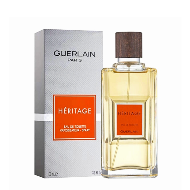 "Heritage" Cologne is an intense, oriental, forested masculine fragrance by Guerlain. This scent contains a combination of pepper, cedar, leather, and vanilla. It is excellent for a day at the office.  Know this fragrance and fall in love with the scent - a special perfume.