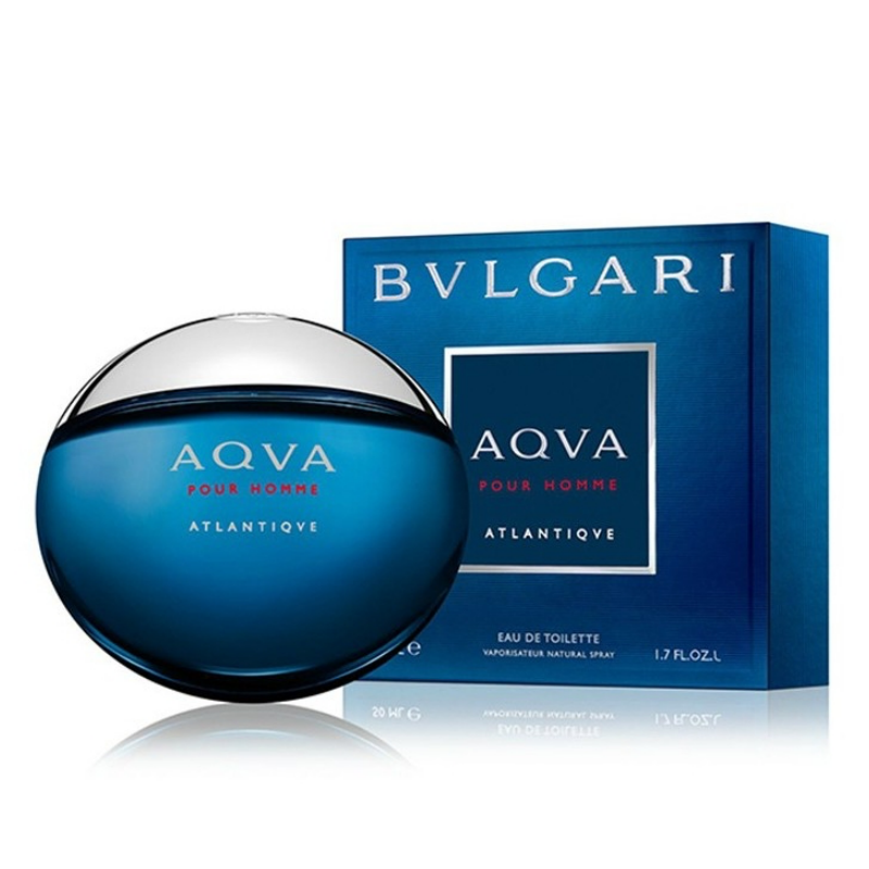 Bvlgari Aqua Atlantique Cologne from 2017 is a charming aqua cologne with a rejuvenating combination of citrus notes to preserve it pale and light.     The highest notes are Mandarin Orange, Orange, and Petitgrain; central notes are Seaweed, Lavender, and Cotton.  Know this fragrance and fall in love with the scent - a special perfume.