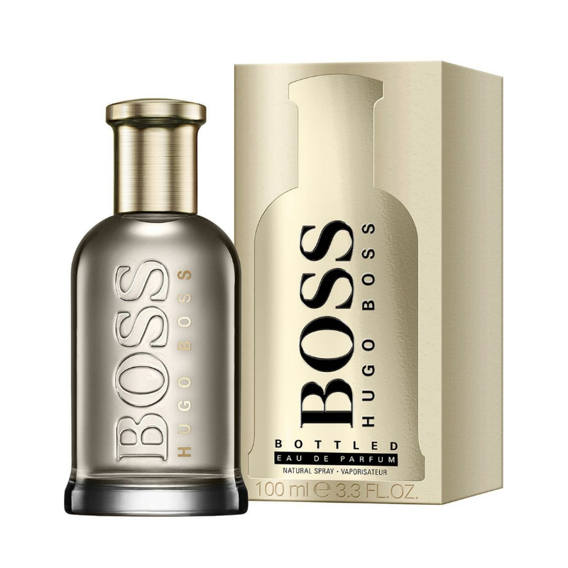 A masterpiece of global perfumery, the masculine perfume BOSS Bottled Eau de Parfum combines refinement and class. Its aroma represents the essence of BOSS and is designed for the contemporary man.  Competitive, motivated, and ambitious, the BOSS man is consistently established for victory. "Boss Bottled" is a spirited oriental fougère bouquet with fresh and luscious notes that oozes refinement and modernity.  Know this fragrance and fall in love with the scent. A special perfume.