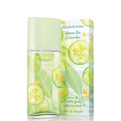 "Green Tea Cucumber" is a refreshing, wholesome fragrance, considered a breath of air in a blend of green and fresh accords. Its top notes are spicy and crisp with bergamot, grapefruit, tangerine, cucumber, neroli, and green tea.  Know this fragrance and fall in love with the scent - a special perfume.