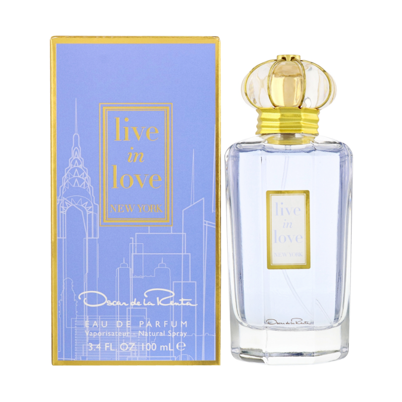 "Live In Love New York" is a feminine fragrance that celebrates the city of New York and the women who live there. It opens with top notes of Orchid, Bergamot, Galbanum, Lily-of-the-Valley, and Hyacinth. The core notes are African orange flower, Jasmine, and Rose, and it finishes with Musk, Amber, Sandalwood, and Cedar.  Know this fragrance and fall in love with the scent - a special perfume.