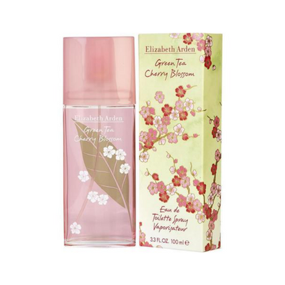 "Green Tea Cherry Blossom" is a fresh, bright, and appealing feminine scent that's soft enough to wear every day.   Top notes include lemon, green tea, and bergamot. The cherry blossom core notes make the scent blossom on your skin.  Know this fragrance and fall in love with the scent - a special perfume.