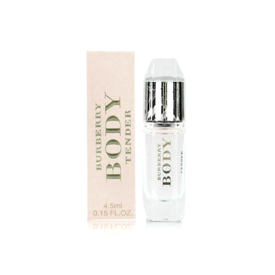 "Burberry Body Mini Tender" is the miniature version of the famous "Burberry Body Tender" perfume, a fragrance that embodies the feelings of calmness, simplicity, peacefulness, and bloom with fresh notes of lemon, jasmine, and tea.  Know this fragrance and fall in love with the scent - a special perfume.